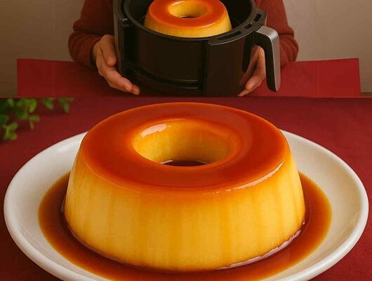 Pudim na Airfryer