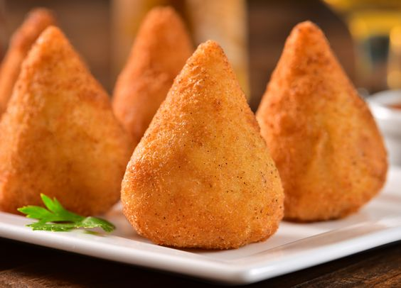Coxinha com Massa de Batata