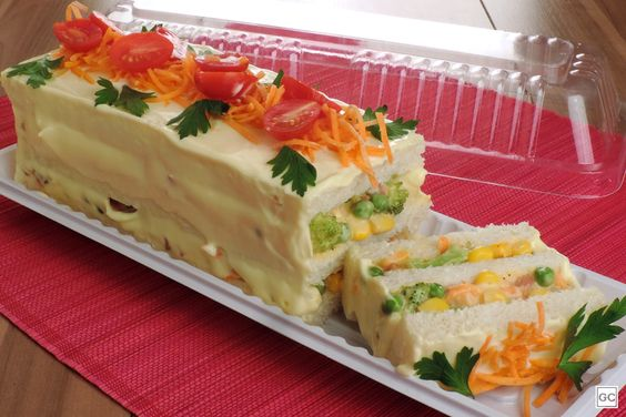 Lanche de Legumes Frio
