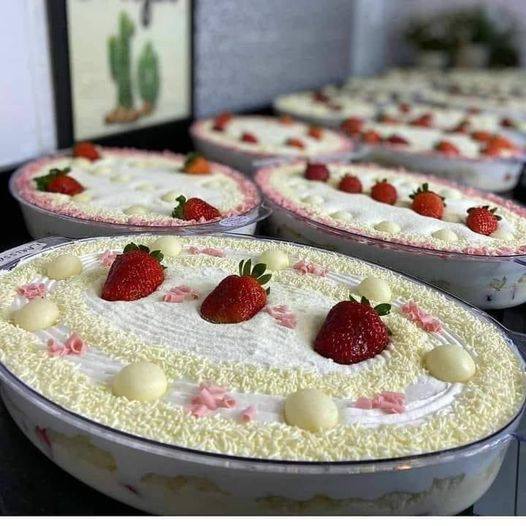 Bolo de Morango