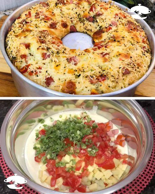 Bolo Salgado de Arroz