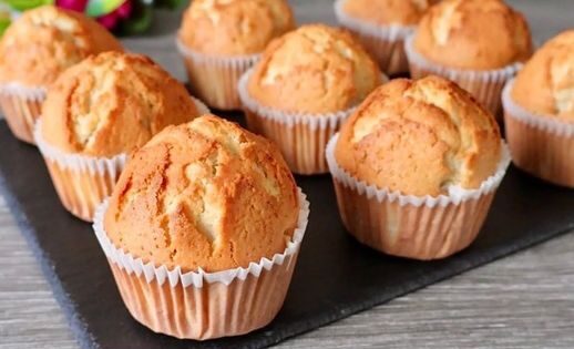 Muffins de Baunilha