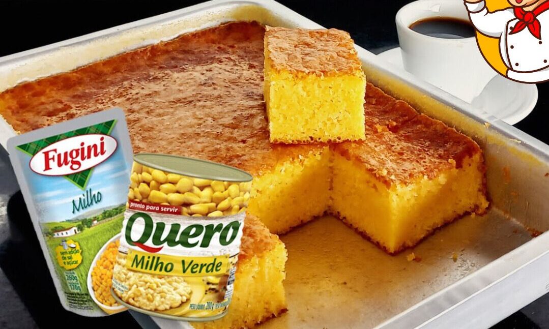 Bolo de Milho Fofinho