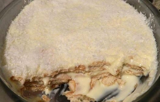 Pavê de Creme Branco