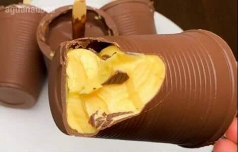 Sorvete de Casquinha de Chocolate