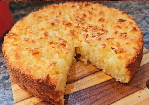 Bolo de Mandioca Cremoso