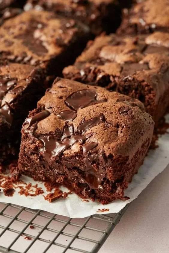 Brownie com Gotas de Chocolate