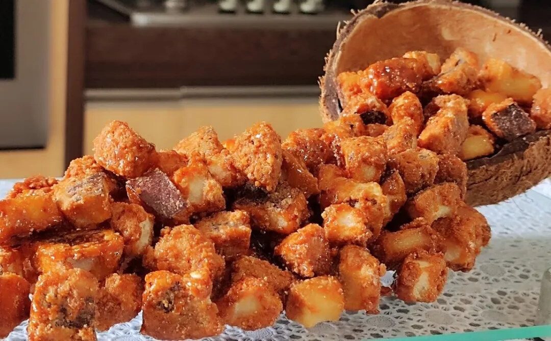 Coquinho Caramelizado