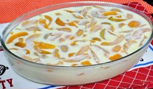 Pavê de Pêssego