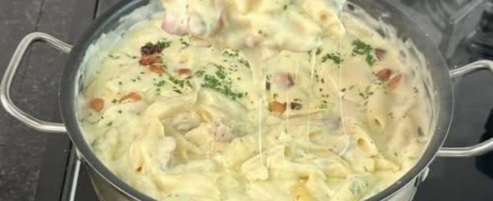 Macarrão ao Creme